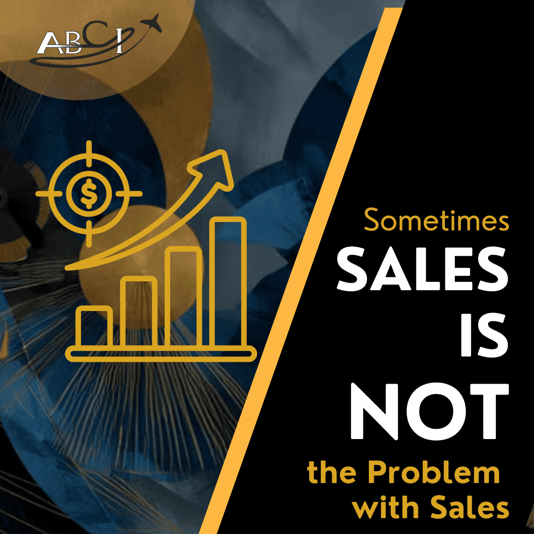 When Sales is NOT the problem in aviation marketing