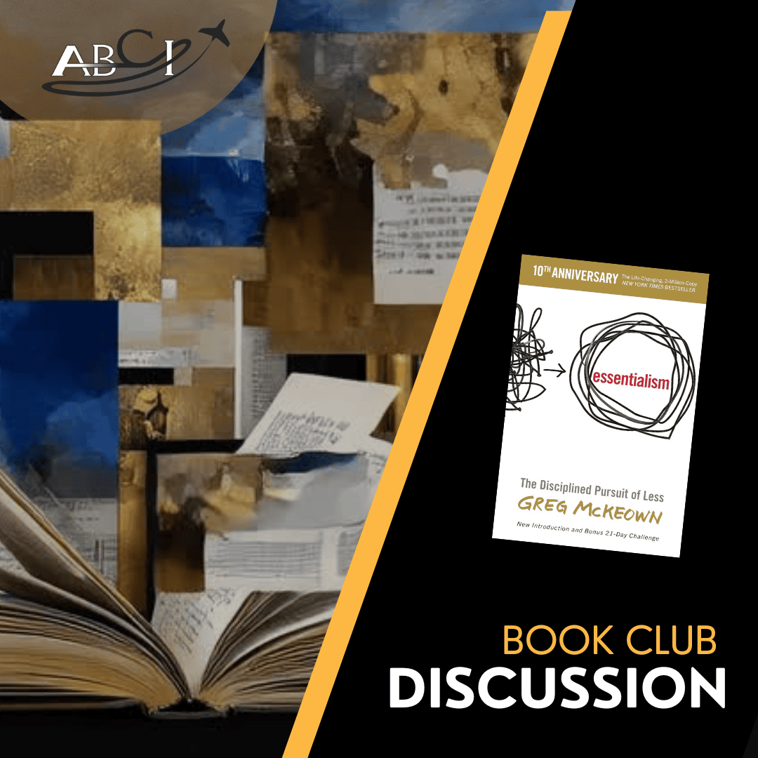 Book Club Discussion - Essentialism