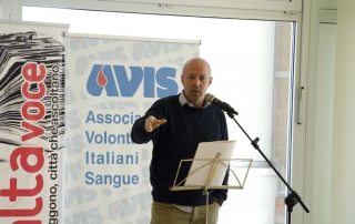 Immagine di Marco Berry ad "Adaltavoce 2011" alla Casa dei donatori di sangue di Bologna