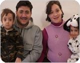 Micol Santi e la sua famiglia