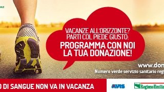 Manifesto della campagna "Prenota e poi parti!"