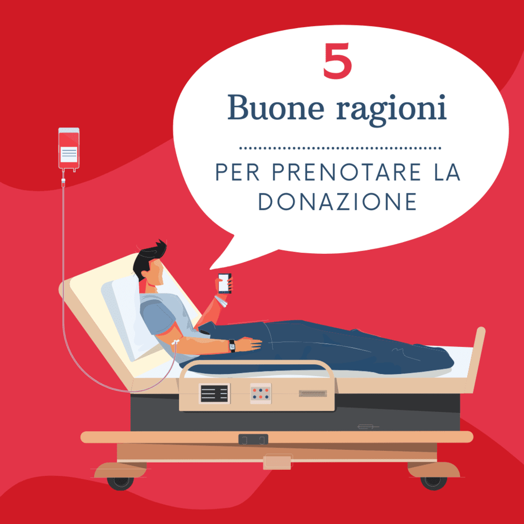 perché è importante prenotare la donazione di sangue e di plasma