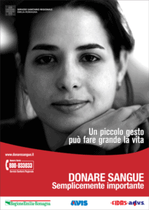 Donare sangue. Semplicemente importante 1 - campagne avis
