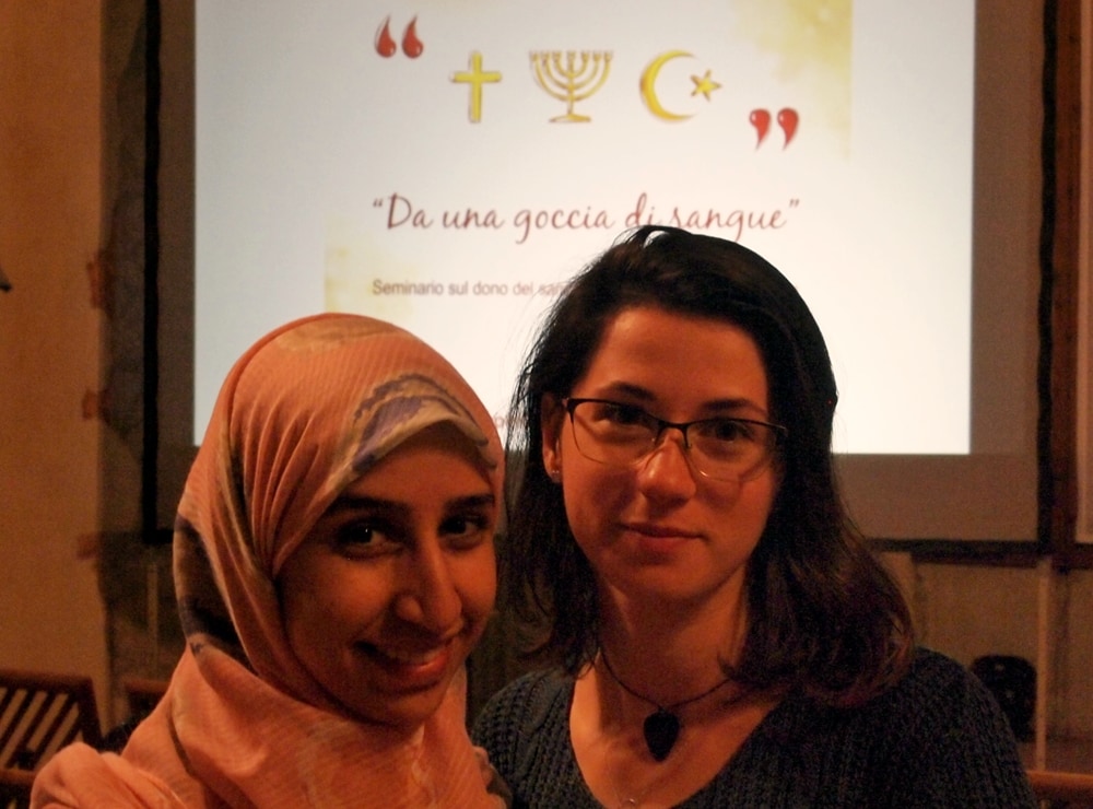 Da una goccia di sangue la donazione nell'esperienza interreligiosa Bologna Cappella Farnese 19 ottobre 2017