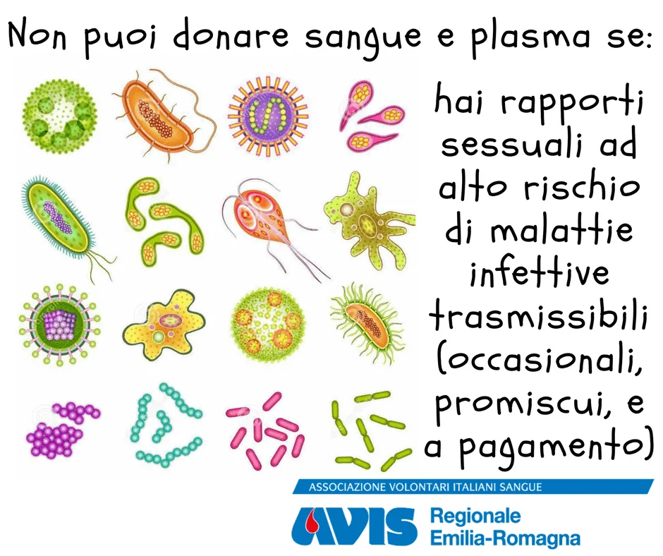 responsabilità e donazione: 4 mesi di stabilità con un nuovo partner sono requisito fondamentale per donare.