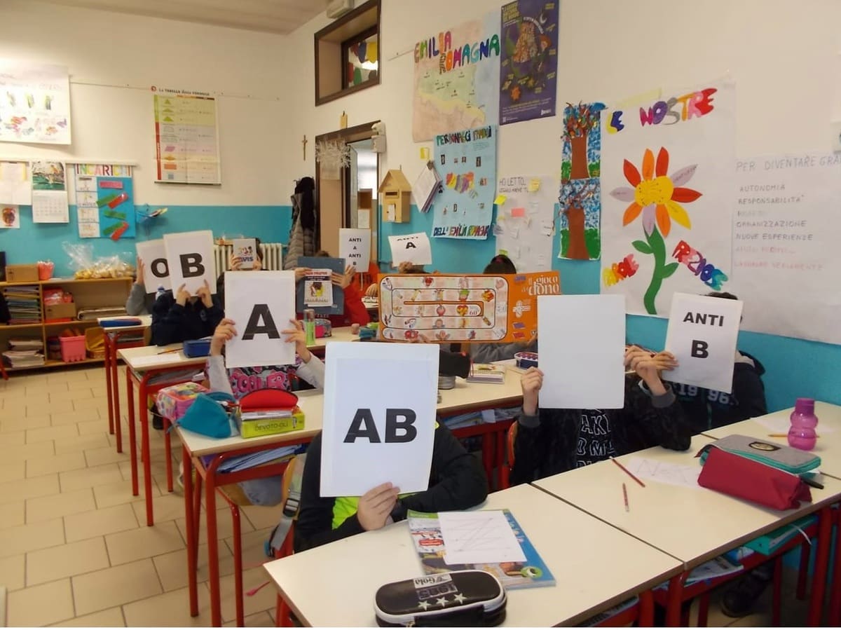 Primarie A scuola con l'Avis