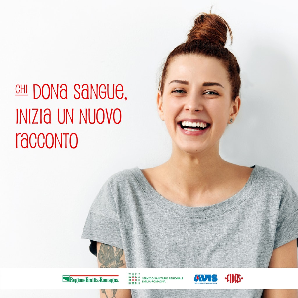#iotiraccontoche campagno 2018 per la donazione di sangue e plasma 1