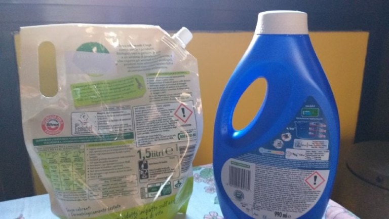 ricariche per detersivi basta plastica usa e getta
