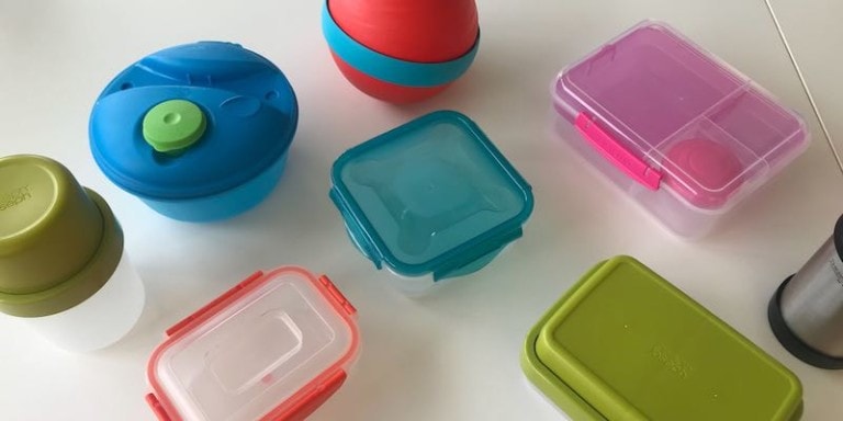 tapperware per il pranzo, basta plastica usa e getta