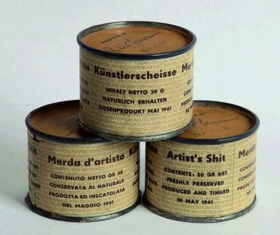 Merda d'artista, Piero Manzoni