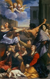 Guido Reni, Strage degli Innocenti, olio su tela, 1611, già San Domenico, Bologna, Pinacoteca Nazionale