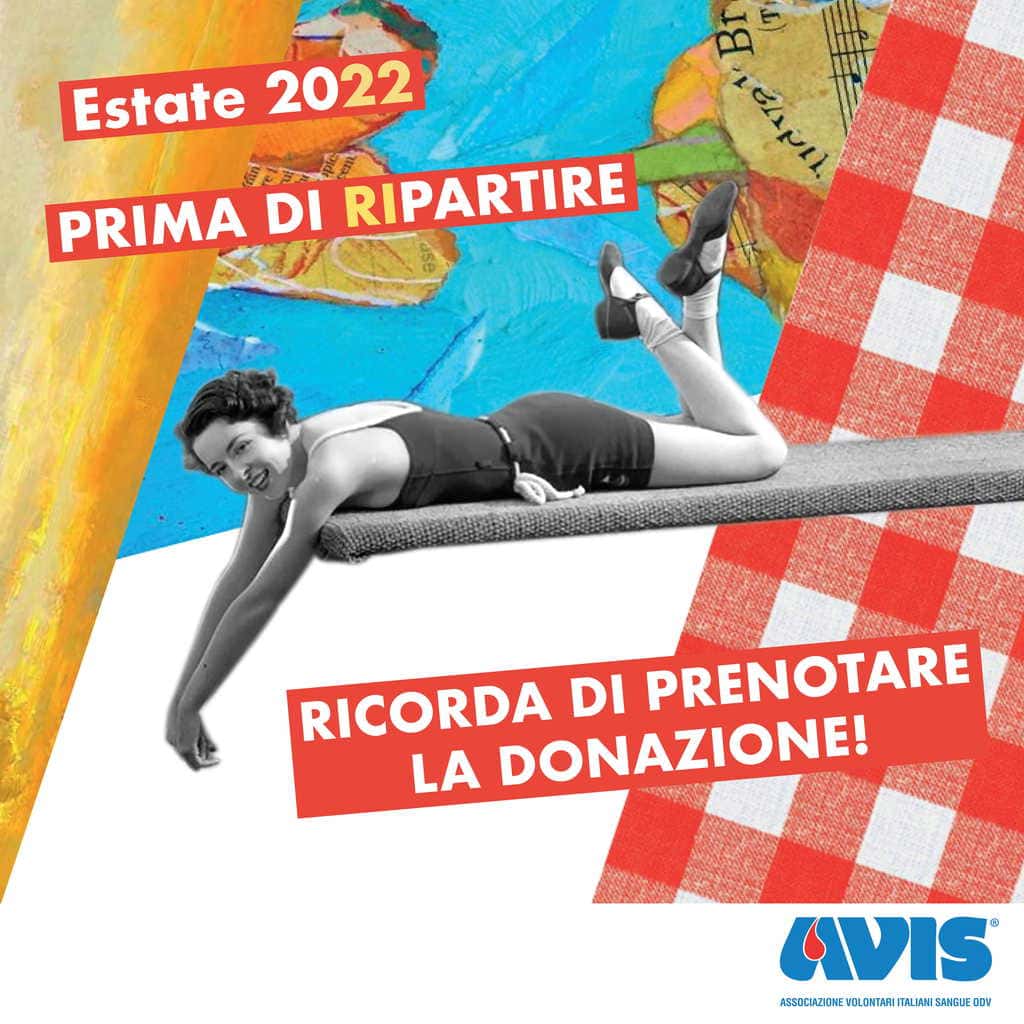 campagna estiva 2022 avis emilia-romagna programma la donazione