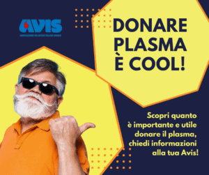 donare plasma è cool campagna avis emilia-romagna 2023
