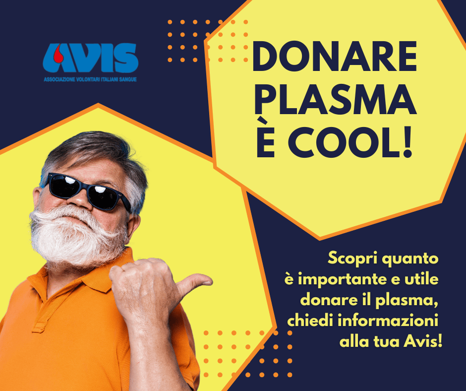 donare plasma è cool campagna avis emilia-romagna 2023