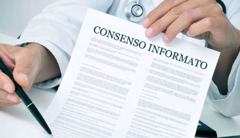 consenso informato informazioni medico sanitarie