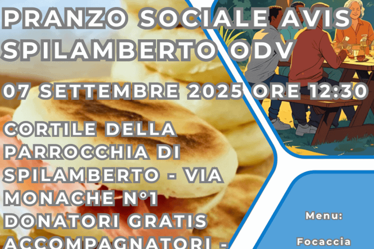 Spilamberto, pranzo sociale