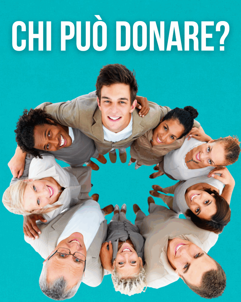 Chi può donare?