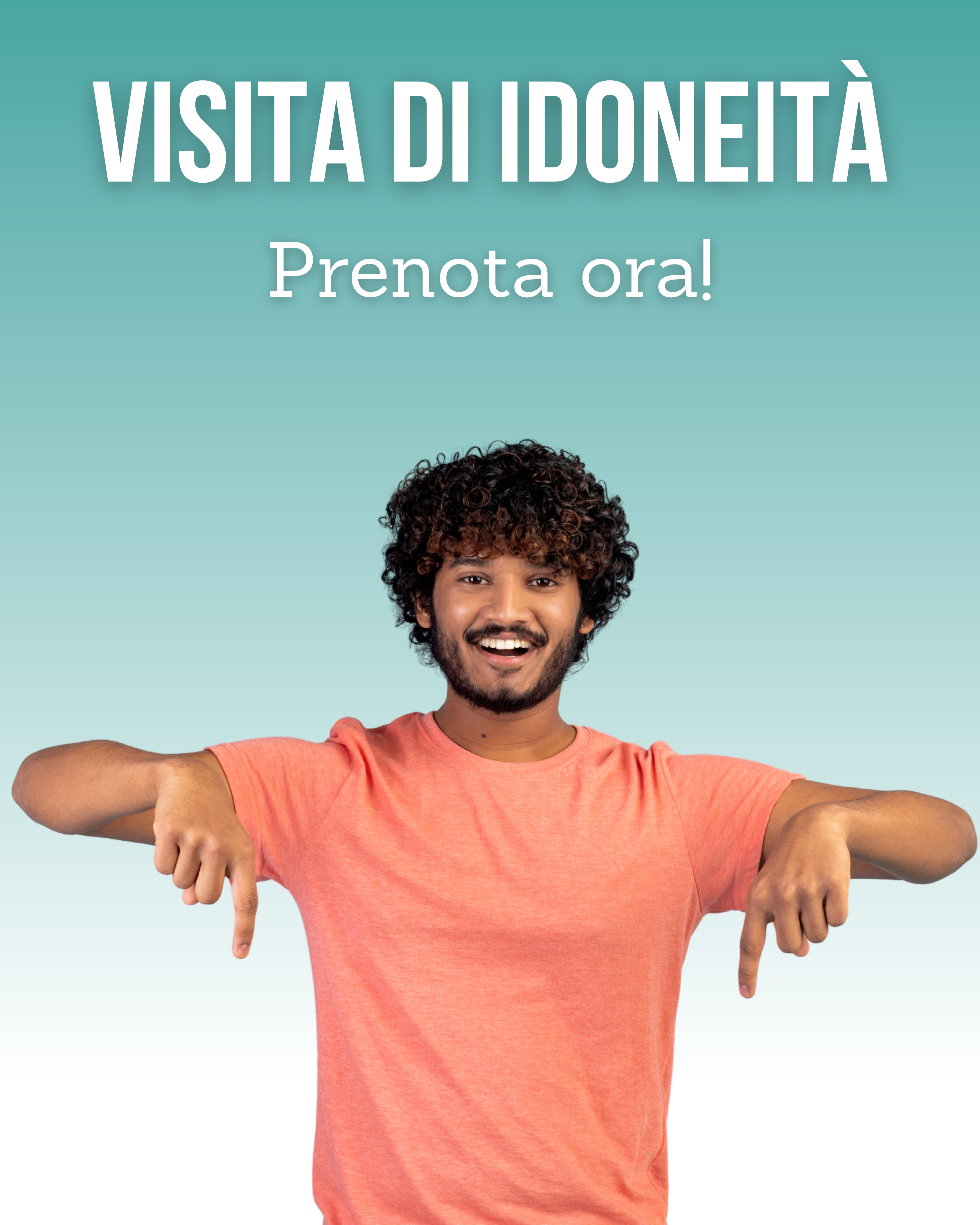 Visita di idoneità: prenota ora!