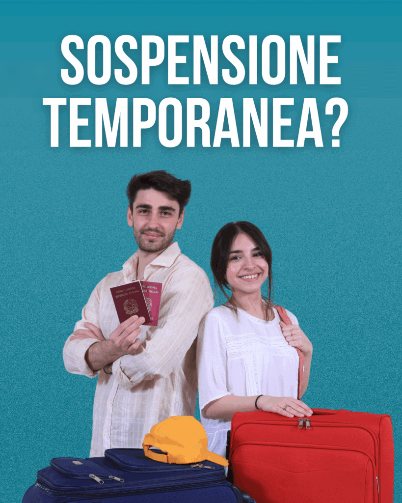 Sospensione temporanea?