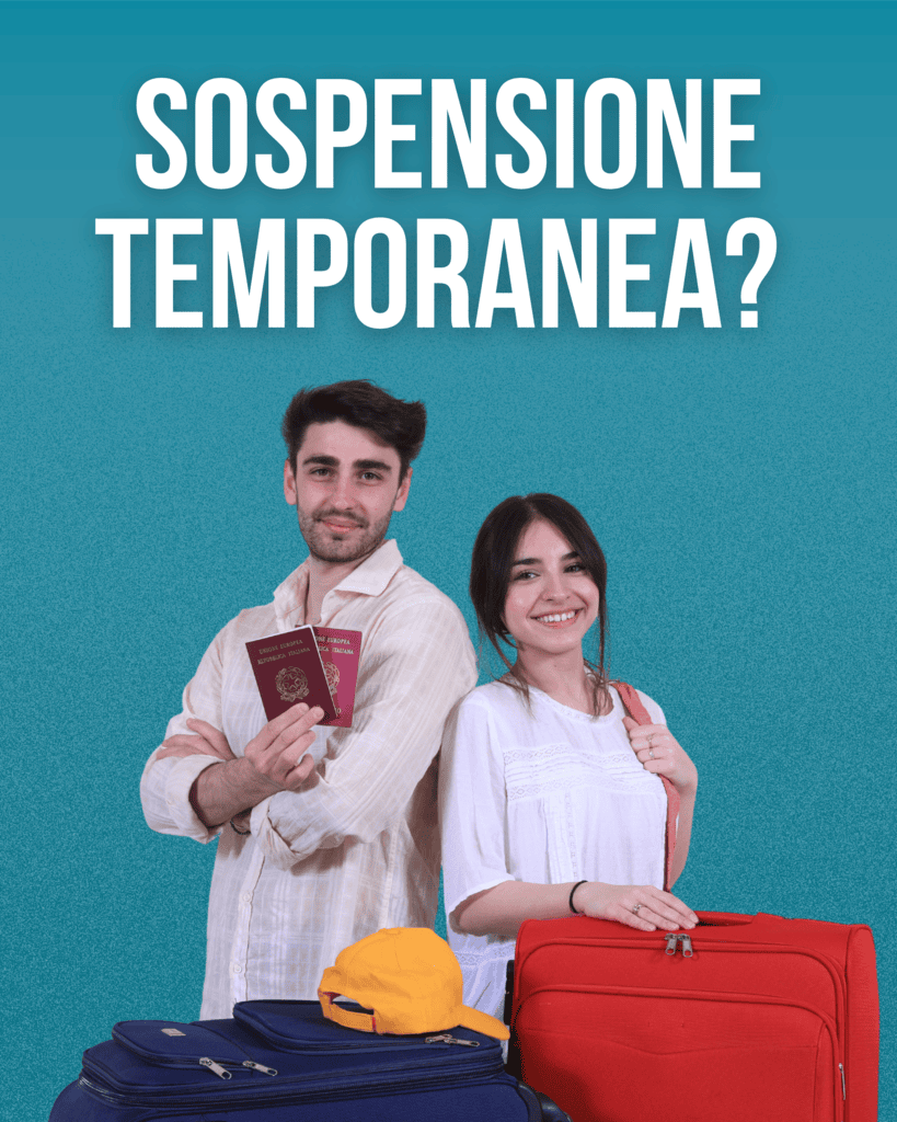 Sospensione temporanea?