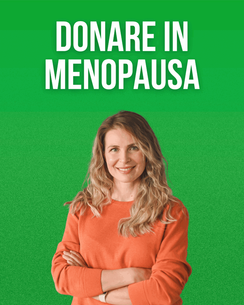 Donare in menopausa