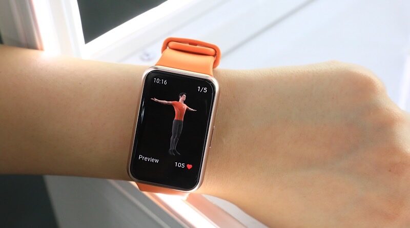 Huawei tease Watch Fit animated fitness courses feature