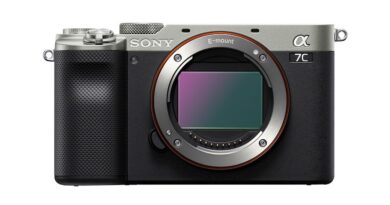 Sony a7C Full Frame Mirrorless camera