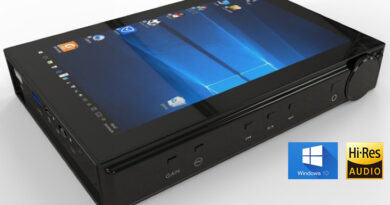 YinLvMei W1 World first Windows 10 hi-res audio portable player