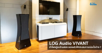 At showroom preview LOG Audio VIVANT