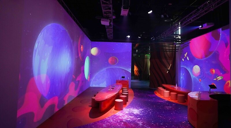 Epson tease laser projector at House of illumination