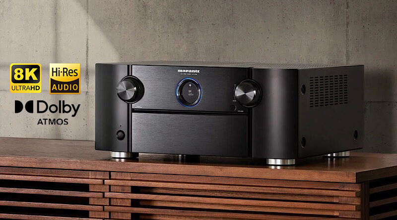 Marantz AV7706 new AV Processor featured 8K pass-through hi-res audio