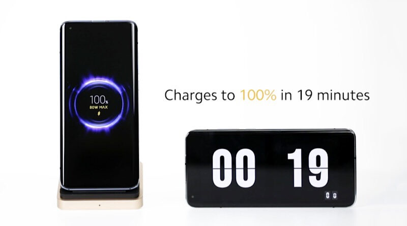 Xiaomi introduce 80W Mi wireless charging technology