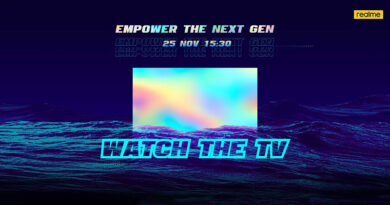 realme tease new smart tv on November 25