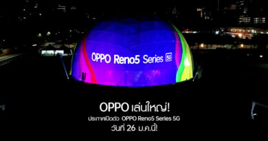 OPPO tease Reno5 series 5G twins 3D mapping