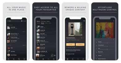 B&W new Music App included complete music control streaming for formation series multi room