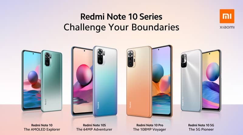 Redmi Note10 series global launch