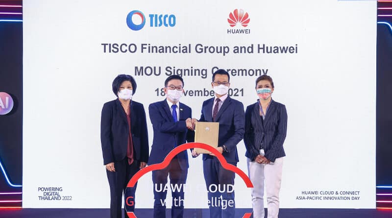 HUAWEI signs MOUs with 5 partners from Thai public and private sectors create fully digital Thailand