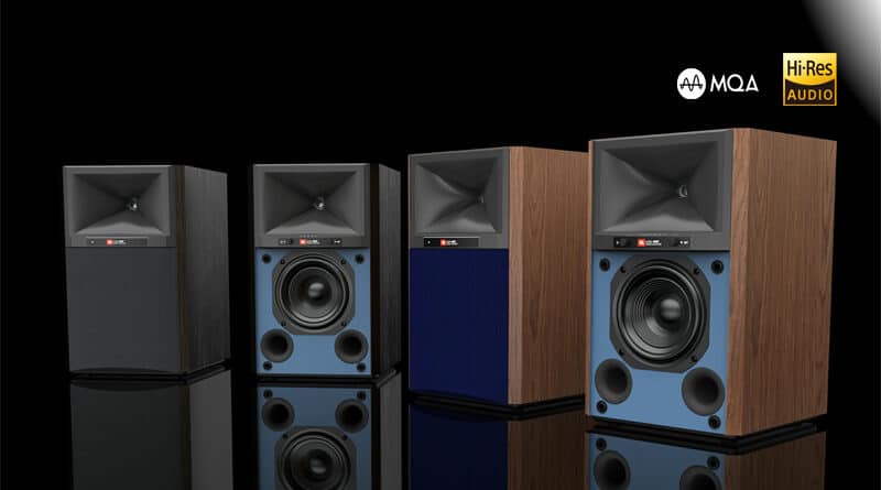 JBL launched 4305P Studio Monitor powered speaker with hi-res audio streaming MQA Roon ready