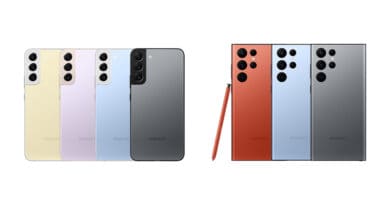 Samsung Galaxy S22 Series exclusive colors