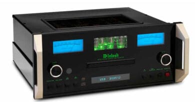 Mcintosh launch MCD12000 new reference level CD SACD player hi res audio dac