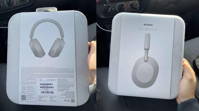 Sony WH-1000XM5 retail packaging leak confirms headphones redesign