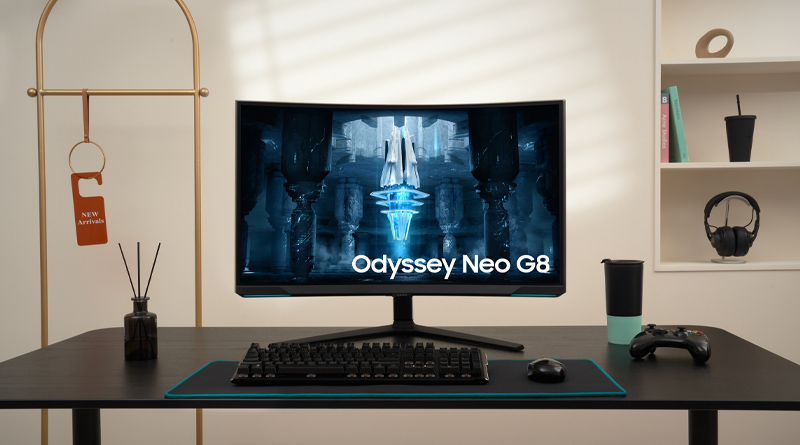 Samsung Electronics launches world's first 240Hz 4K gaming monitor Odyssey Neo G8 globally