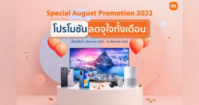 Xiaomi August smartphone AIoT sales promotion