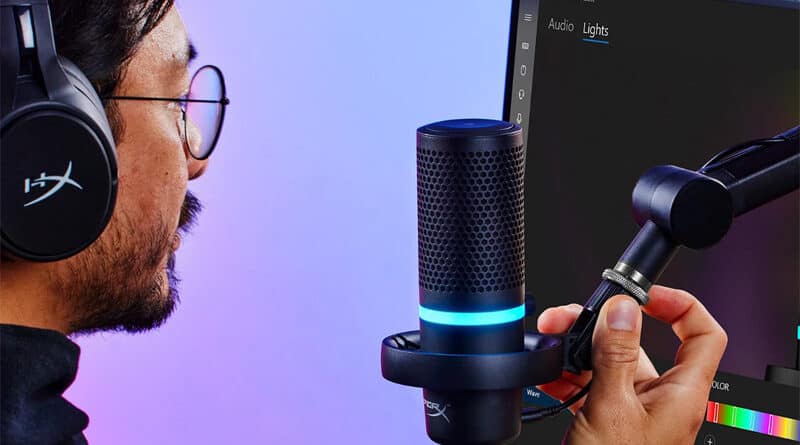 HyperX introduce DuoCast QuadCast SoloCast condensor microphone