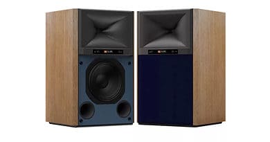 JBL 4329P Studio Monitor premium all-in-one active speaker system support hi-res audio and MQA launched
