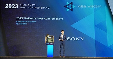 Sony 2023 Thailand's Most Admired Brand on IT digital camera products