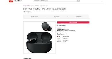 Sony WF-1000XM5 leaked UK retailer confirms design before official release
