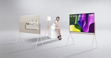 LG introduces new OLED Posé TV