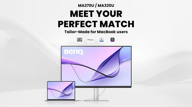 BenQ launch MA Series 4K monitor for Mac Owner