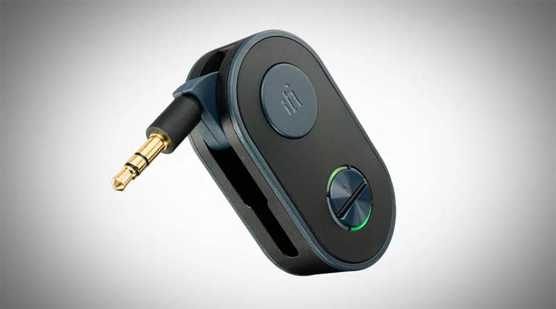 iFi launch UP Travel Hi-Res Audio Bluetooth Transmitter and Receiver to connect cars audio or in-flight entertainment systems